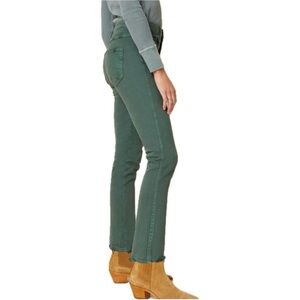AMO Chelsea Crop Jeans in Evergreen